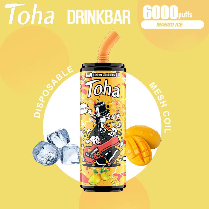 Toha DRINKBAR 6000Puffs disposable vape suppilers ໂຮງງານ Terno ຂາຍສົ່ງໂດຍກົງ - 2