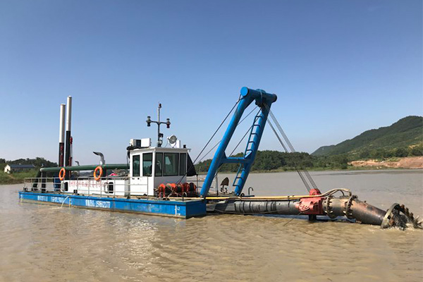 Using Method of Cutter Suction Dredger