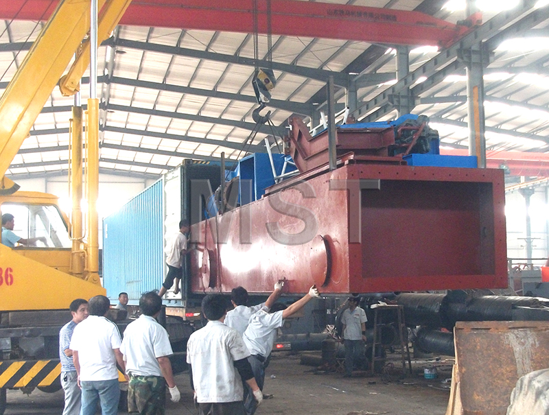 1000m3/h Sea Sand Dredging Cutter Suction Dredger In Stock