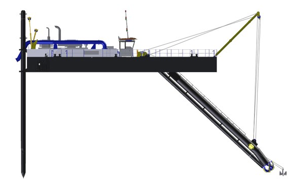 Advanced 24inch Cutter Suction Dredger