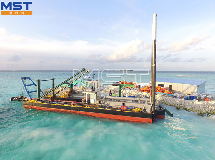 Sea Sand Tailing Cutter Suction Dredger