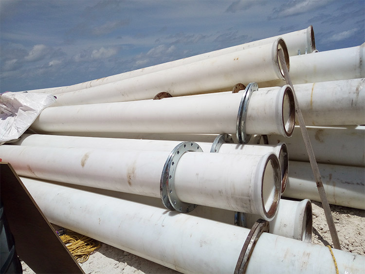 Buy Hundred Percent Raw Material HDPE Pipeline For Sand Discharging