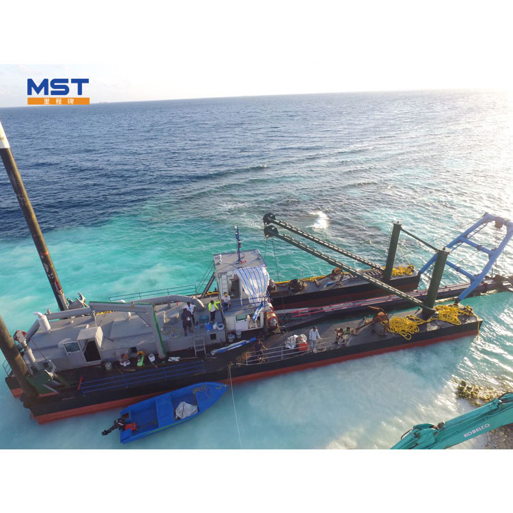 Sea Reclamation Launch Cutter Suction Dredger