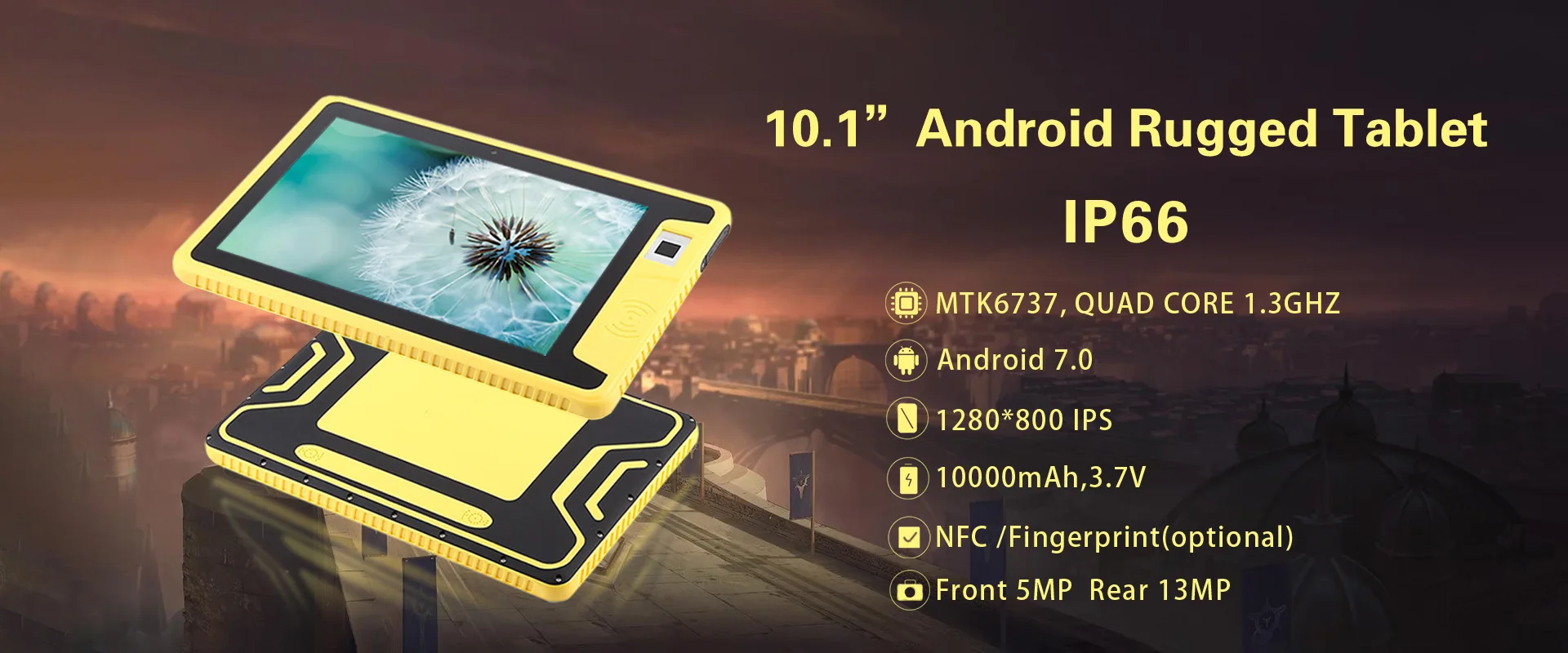 10.1'' Android Rugged Tablet