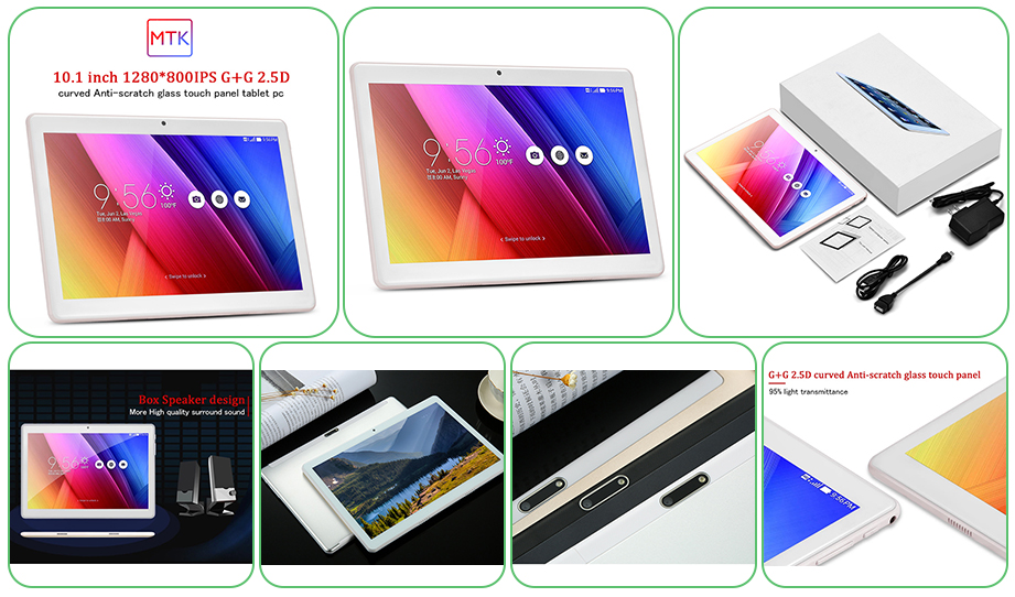 10 Inch MTK8168 CPU Android 10.0 OS Wifi Tablet PC