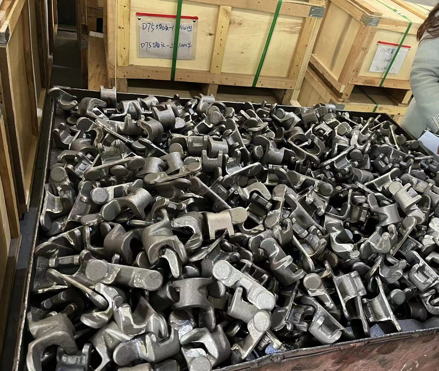 La produzione totale di pezzi fucinati cinesi è stata di 13.492.000 tonnellate