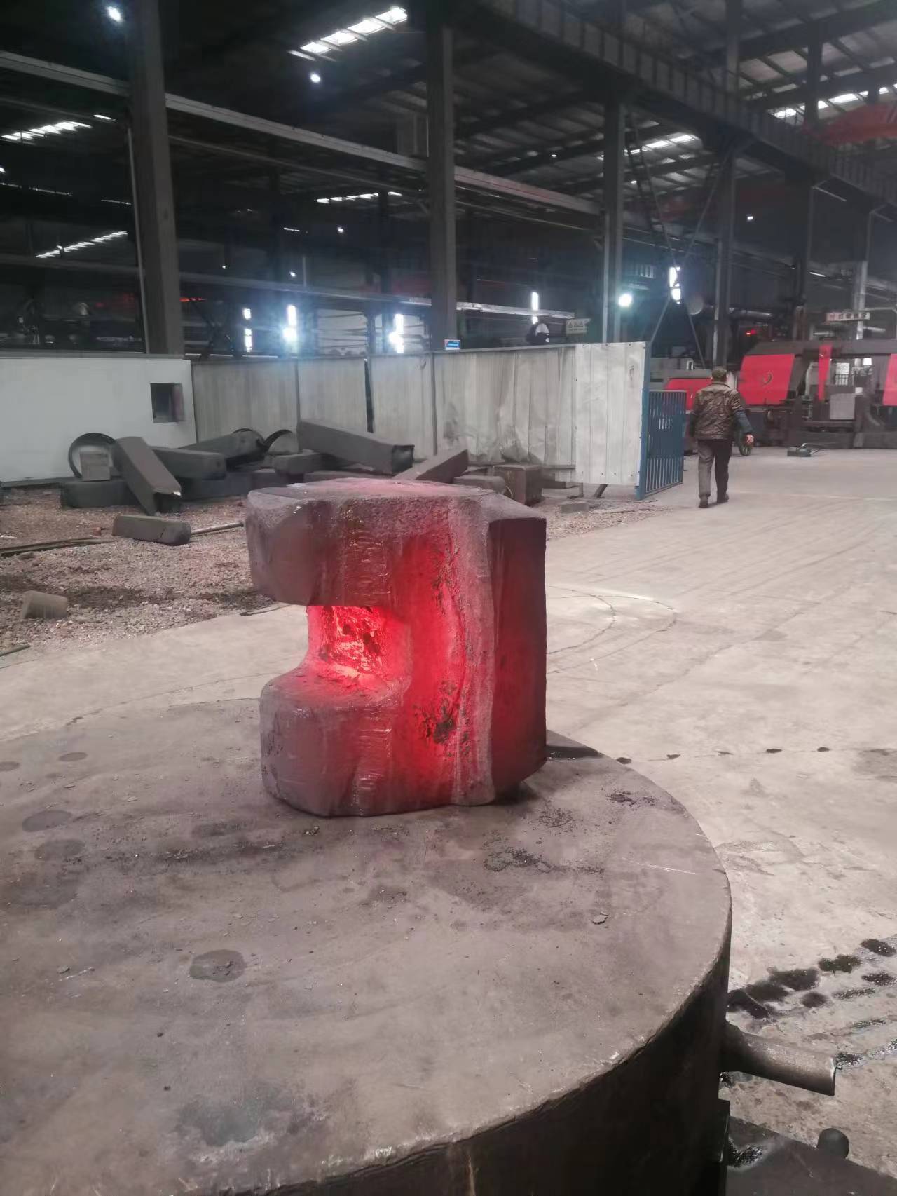 Effect of cutting on heat treatment of forgings