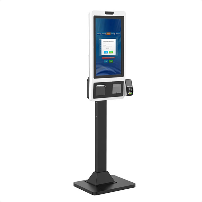 Mcdonalds Kiosk Slim Self-Service Multi-Functional Bill Payment Kiosk Self Payment Machines Payment Kiosk