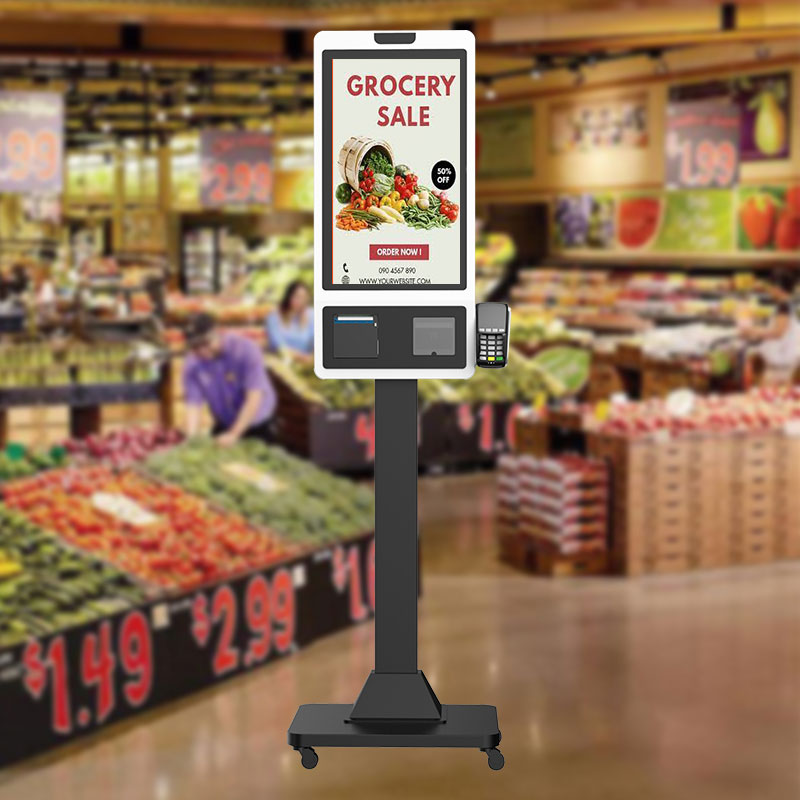 Unmanned Store Smart Self Payment Checkout Kiosk