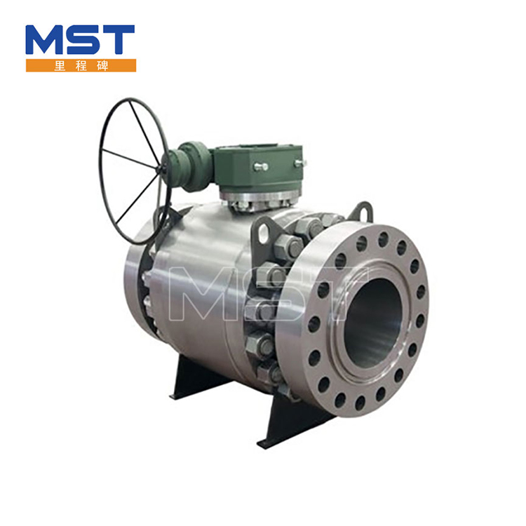3 piece Forged steel fixed ball valve - 2 
