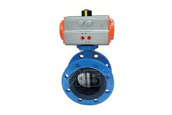 Where are pneumatic butterfly valves used?