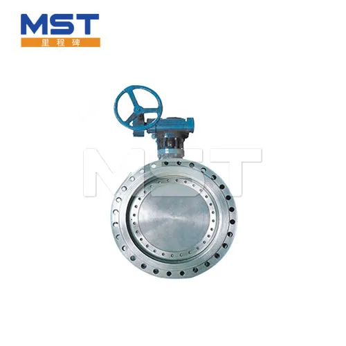 The structure of flange butterfly valve