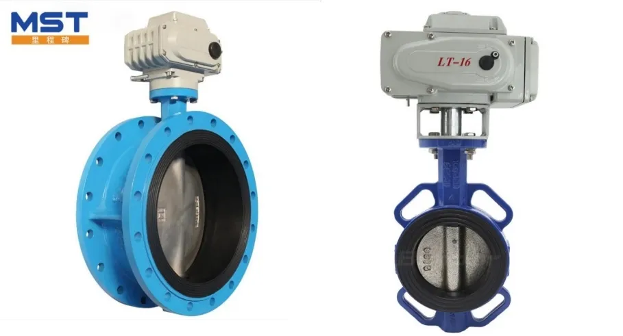 Actuated Butterfly Valve