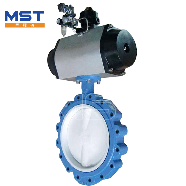 Pneumatic Atuated Butterfly Valve - 0 