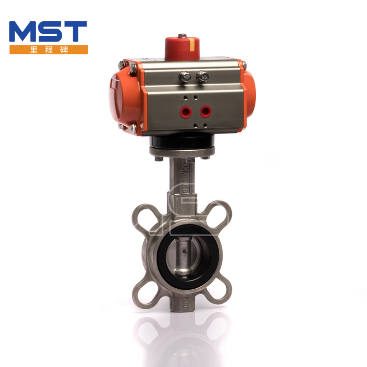 Pneumatic Atuated Butterfly Valve - 1 