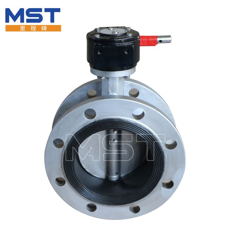 Flanged Butterfly Valve With Turbine - 3
