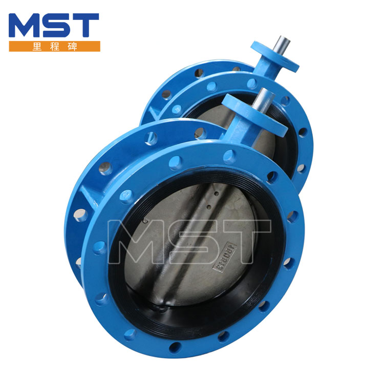 Flanged Butterfly Valve With Turbine - 1 