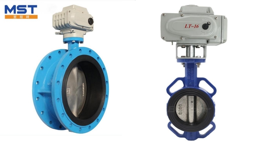 Electric Butterfly Valve With Actuator
