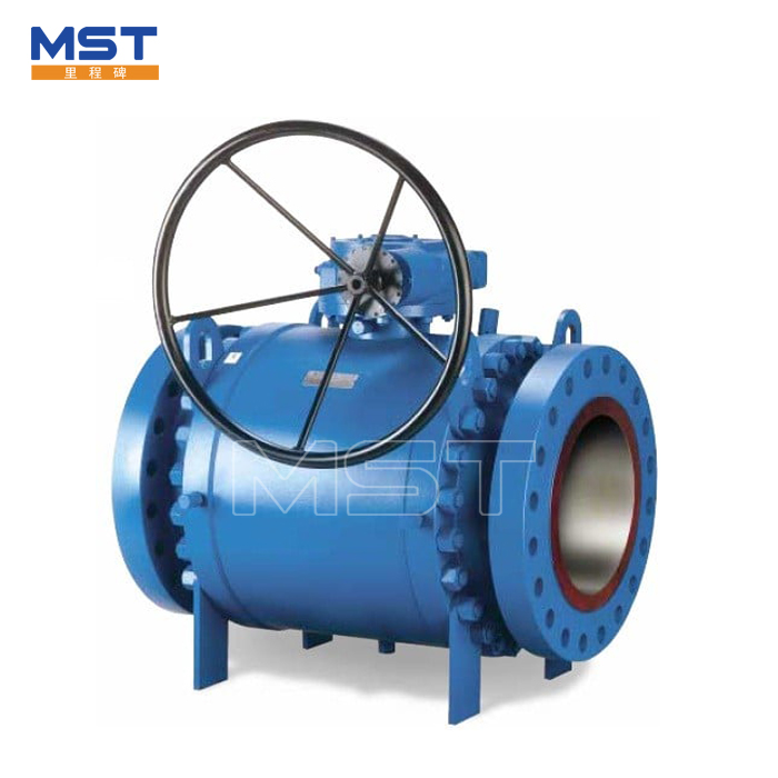 Durable High Performance Forged Steel Fixed Ball Valve