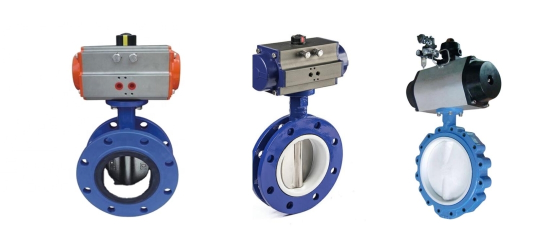 Pneumatic Atuated Butterfly Valve
