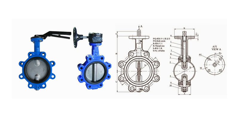 Handle Butterfly Valve