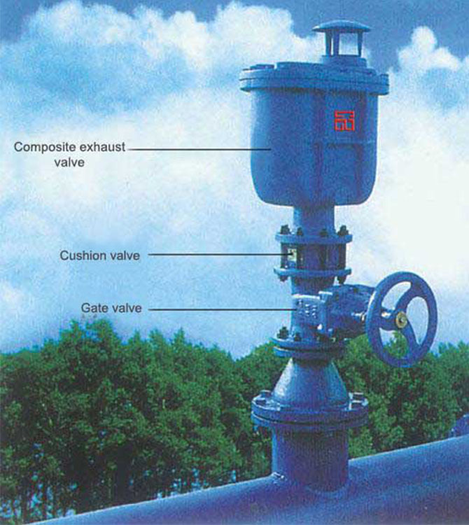 Composite exhaust air valve