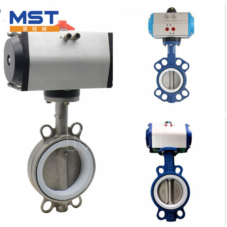 Pneumatic Atuated Butterfly Valve - 2 