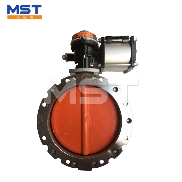 Pneumatic Flanged Butterfly Valve - 3 