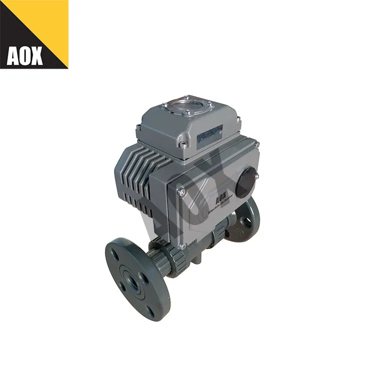 ชิ้นส่วนไฟฟ้าขนาดกะทัดรัดเปิดบอลวาล์ว Actuator