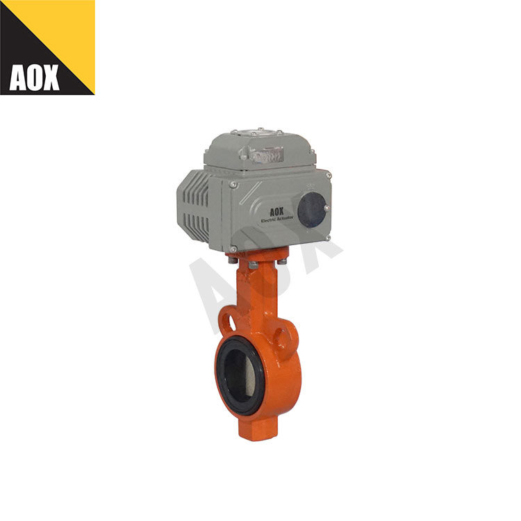 Compact Electric Part Turn Butterfly Valve Actuator