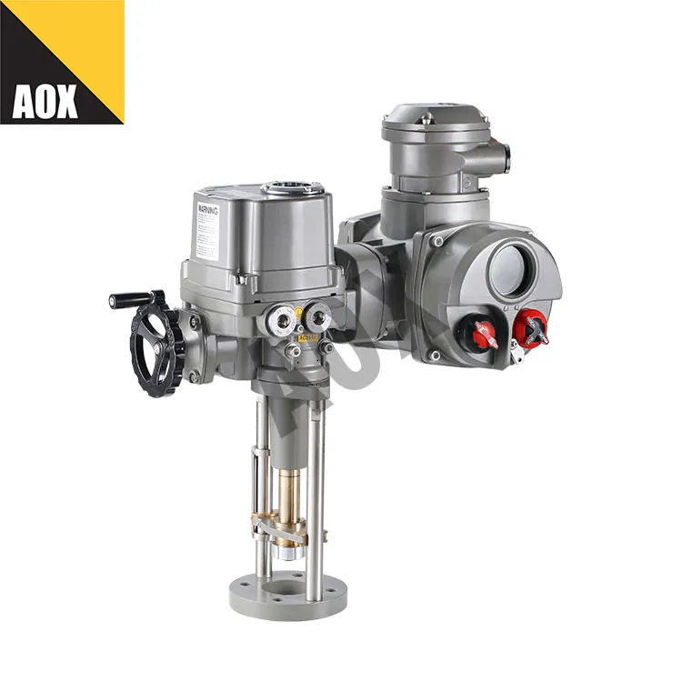 Actuador lineal de motor eléctrico con control integral