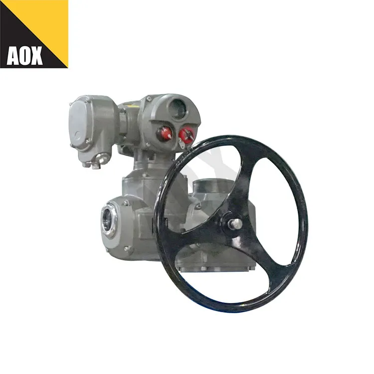 Electric Motor Multi Turn Actuator With Remote Position Controller