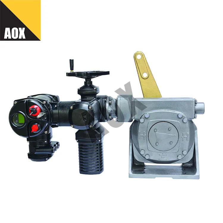 Wall Bracket ပါရှိသော လျှပ်စစ် Multi Turn Valve Actuator