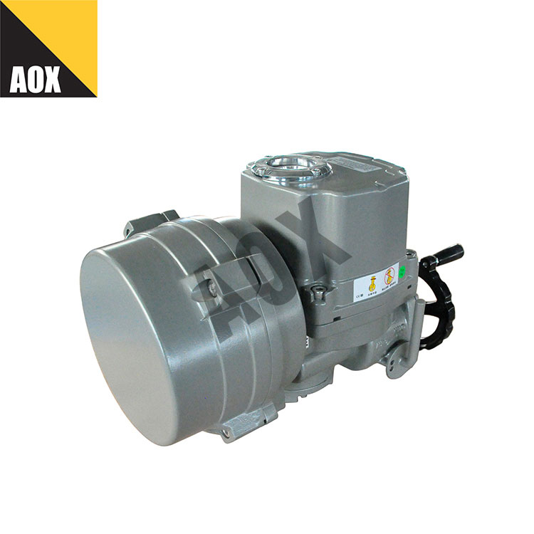 Electric Part Turn Ball Valve Actuator With Iso Mounting Pad