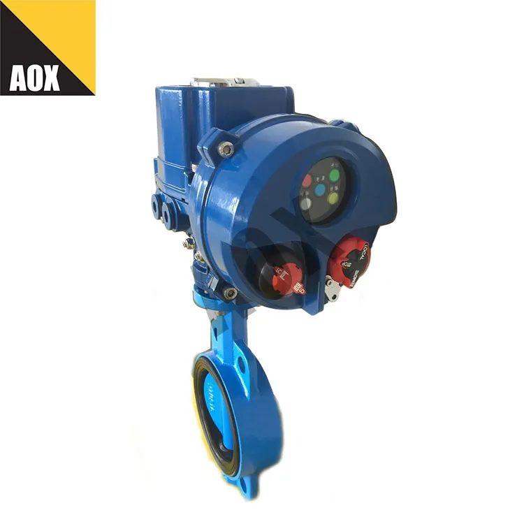 Signal Phase Part Turn Electric Motor Operated Valve Actuator