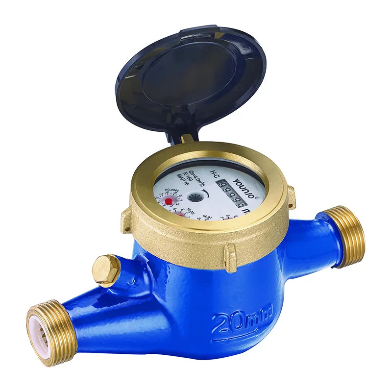 R160 Multi Jet Semi Liquid Sealed Water Meter Na Naaprubahan ang MID