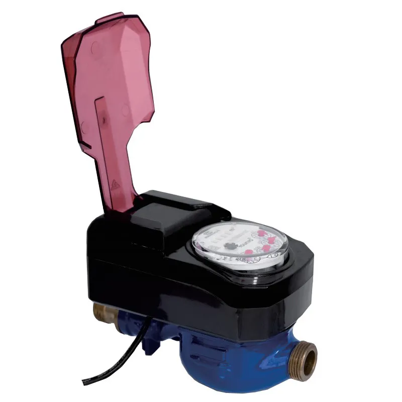 Photoelectric Direktang Pagbasa ng Wired Water Meter Na May Valve Control