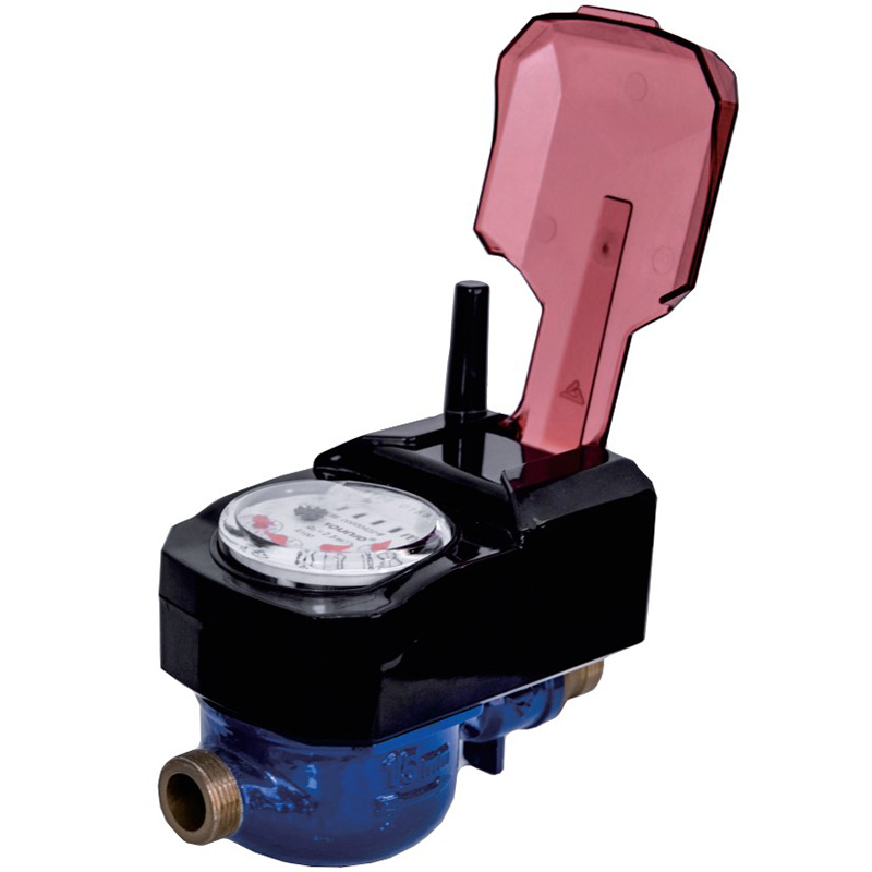 Medidor de água fotoelétrico de leitura direta sem fio com controle de válvula