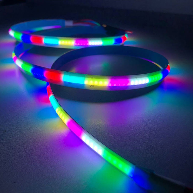 RGB LED Strip Light COB 210 LED / متر - 3
