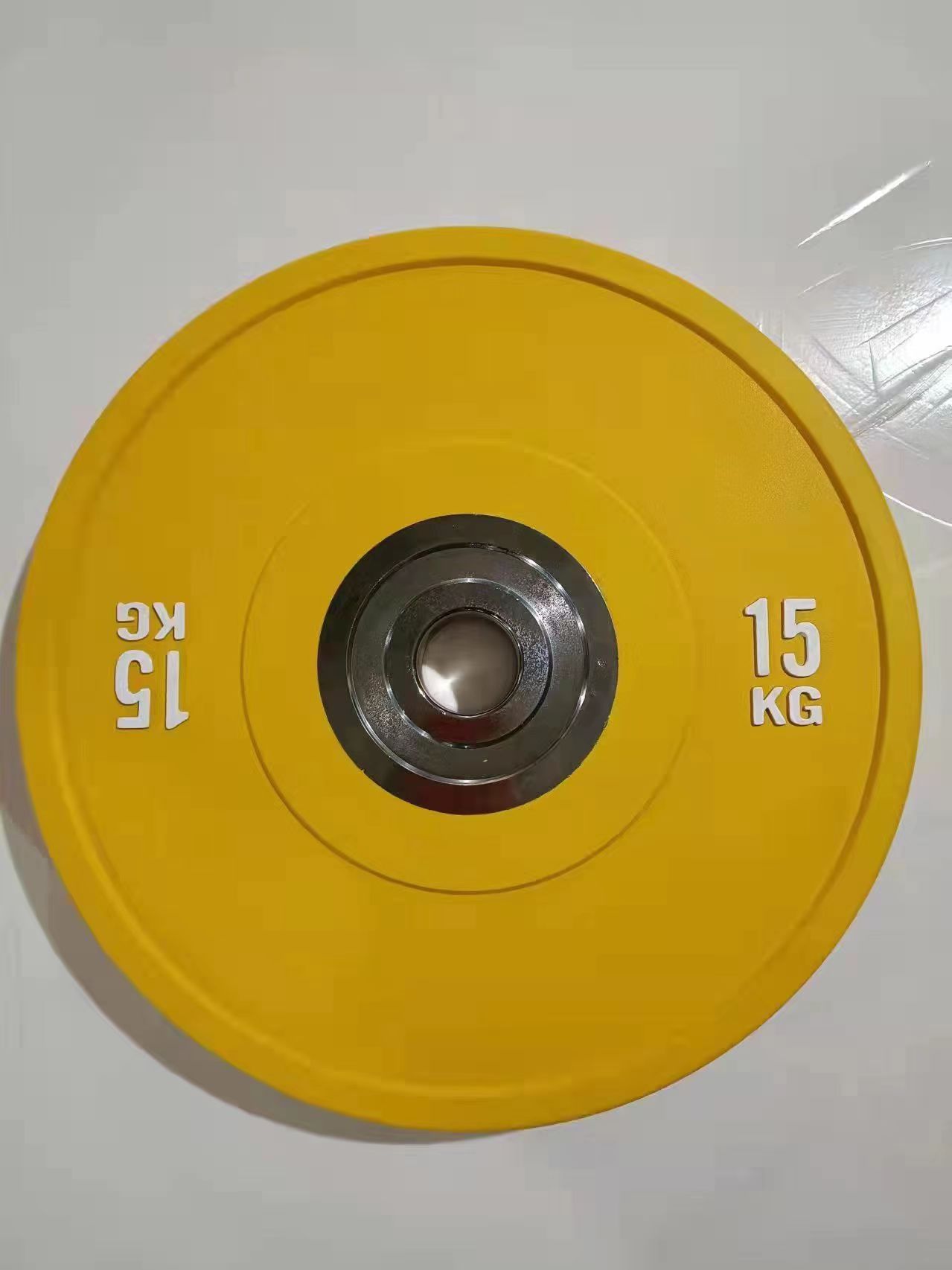 vektløfting stål lbs kgs konkurransestøtfangerplate - 2 
