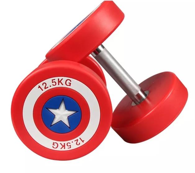 Captain America Dumbbells