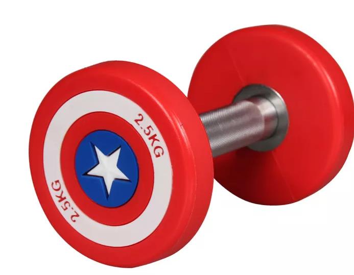 Captain America Dumbbells - 1
