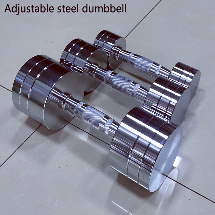 Gym Training Professional Stainless Adjustable Dumbbell Set for Wholesale - 5 