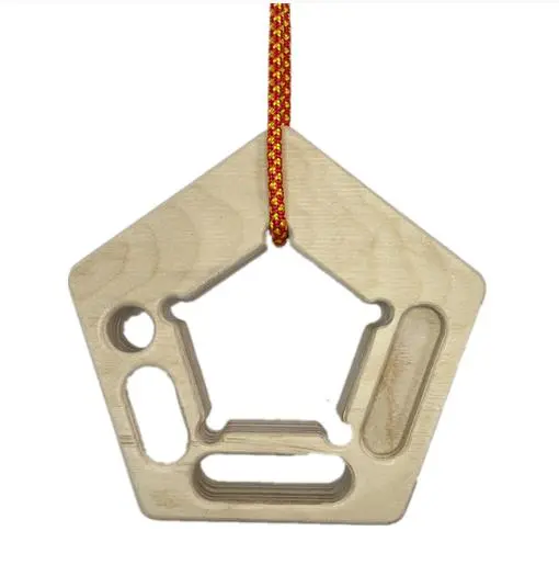 Wood Climbing Hangboard