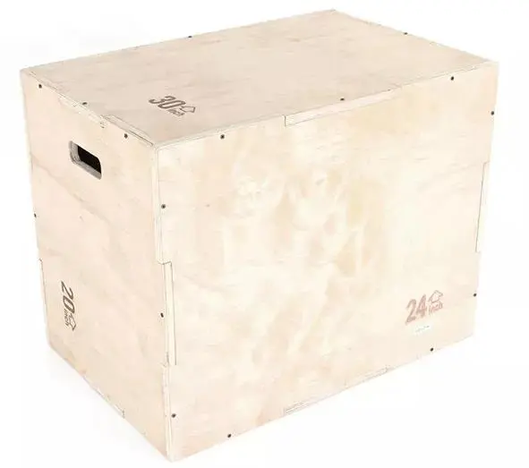 wooden plyo box