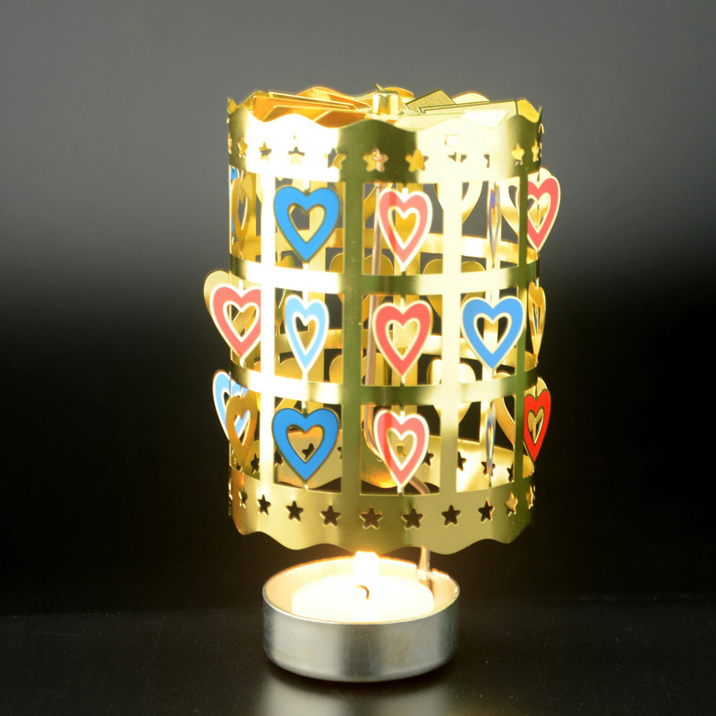Lantern Rotary Candle Holder - 1