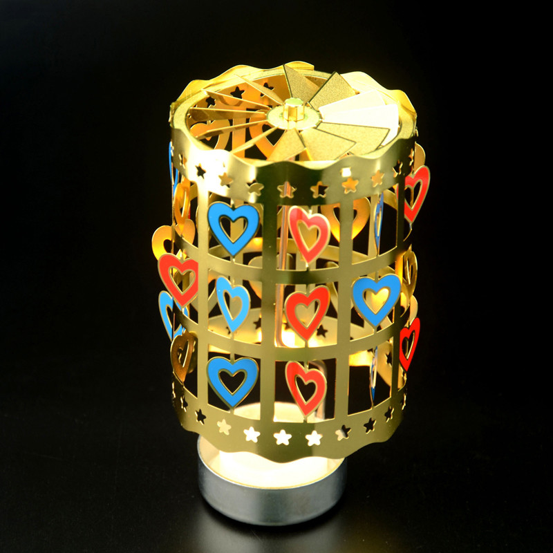Lantern Rotary Candle Holder - 2 
