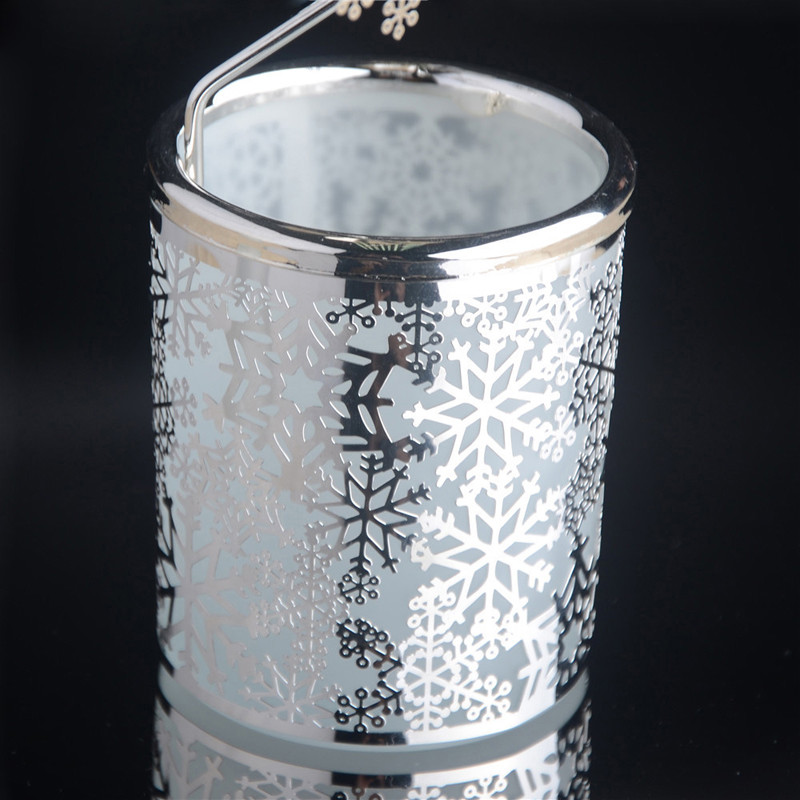 Snowflake Rotary Candle Holder - 3 