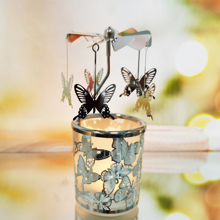 Butterfly Spinning Candle Holder - 1