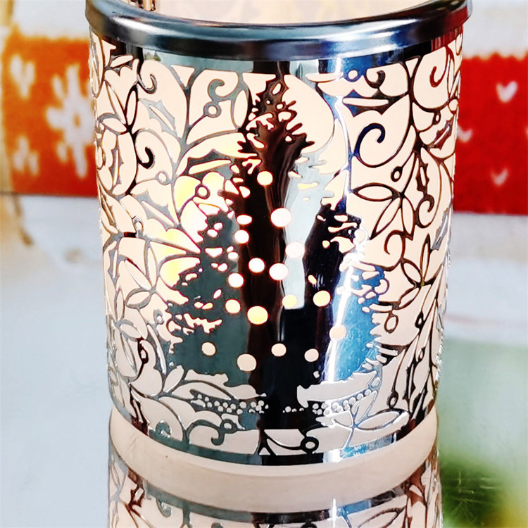 Christmas Tree Rotary Candle Holder - 4 